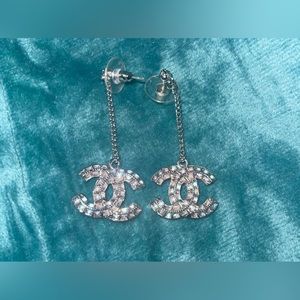 Chanel dangling earrings